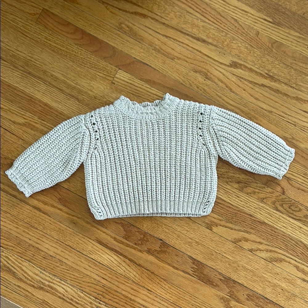 Zara Chunky Knit baby Sweater